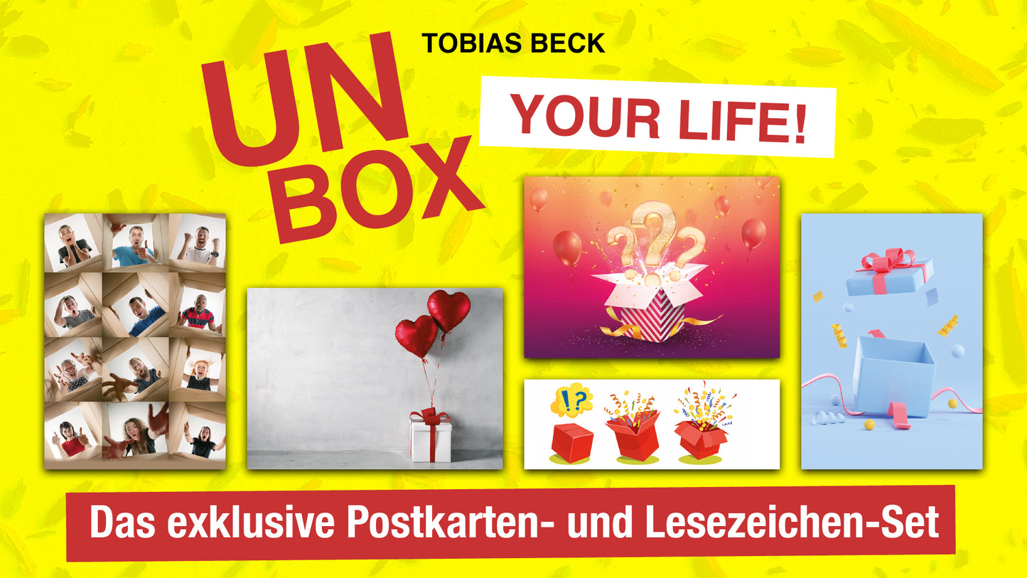 Unbox Your Life! + Unbox Your Relationship! + 1 exklusives Postkartenset