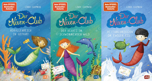 Der Nixen-Club Band 1-3 plus 1 exklusives Postkartenset