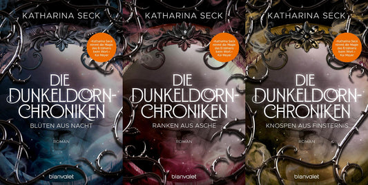 Die Dunkeldorn-Chroniken Band 1-3 plus 1 exklusives Postkartenset