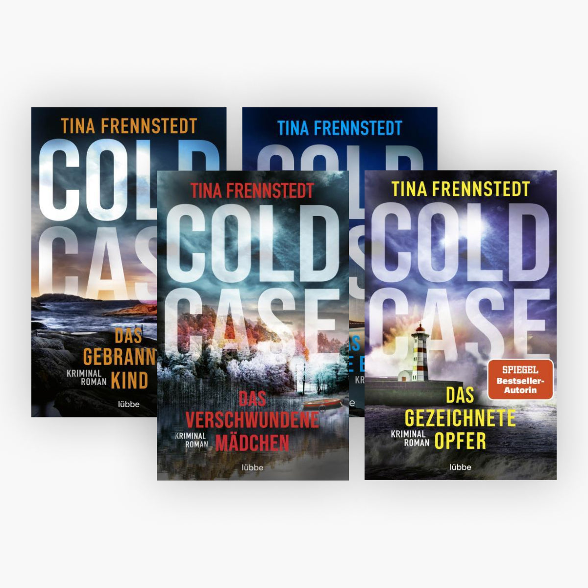 Die Cold Case-Reihe Band 1-4 plus 1 exklusives Postkartenset