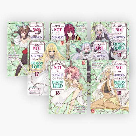 How NOT to Summon a Demon Lord Band 15-21 plus 1 exklusives Postkartenset