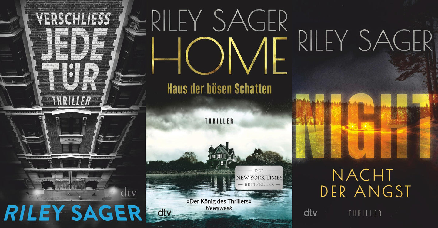 Verschließ jede Tür / Home / Night: 3 Thriller im Set + 1 exklusives Postkartenset