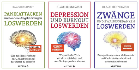 Klaus Bernhardt Depression und Burnout - Panikattacken - Angststörungen - Zwänge loswerden (Ariston Verlag)