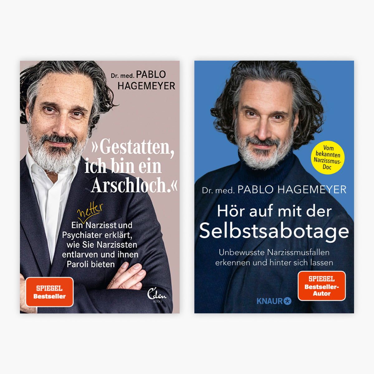 Gestatten, ich bin ein Arschloch + Hör auf mit der Selbstsabotage + 1 exklusives Postkartenset