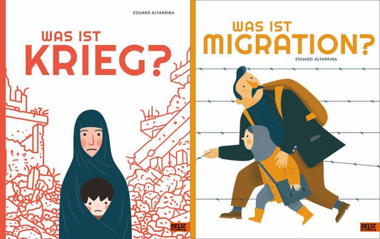 Was ist Krieg? + Was ist Migration? + 1 exklusives Postkartenset