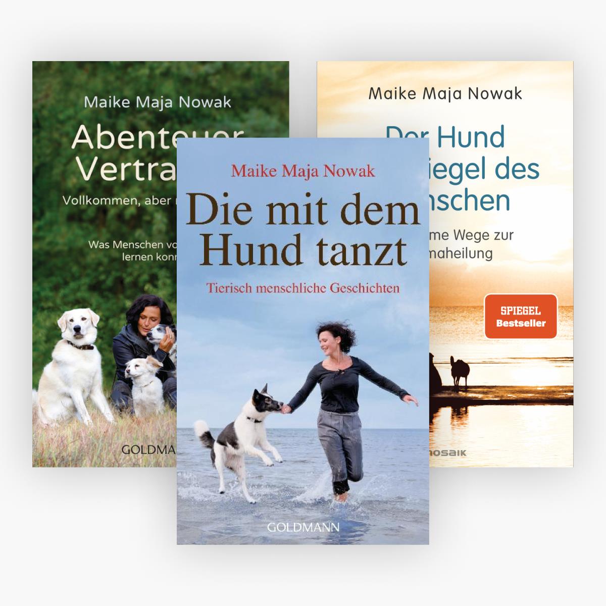 Die mit dem Hund tanzt / Abenteuer Vertrauen / Der Hund als Spiegel des Menschen + 1 exklusives Postkartenset