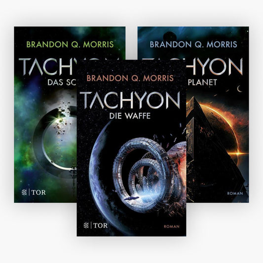 Tachyon Band 1-3 plus 1 exklusives Postkartenset