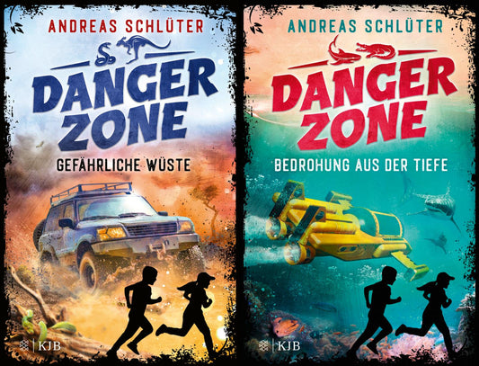 Dangerzone Band 1+2 plus 1 exklusives Postkartenset