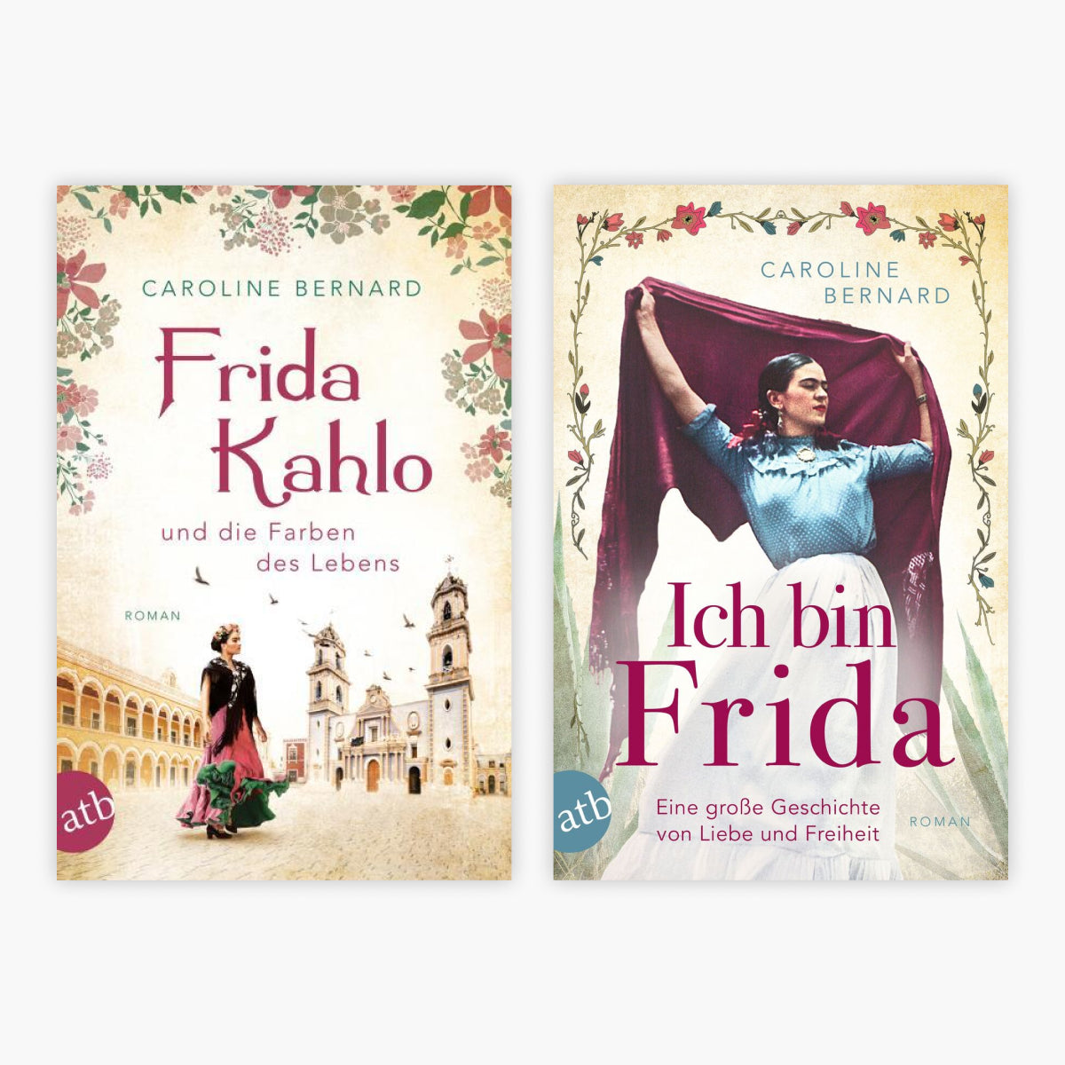 Frida Kahlo: 2 Romane im Set + 1 exklusives Postkartenset