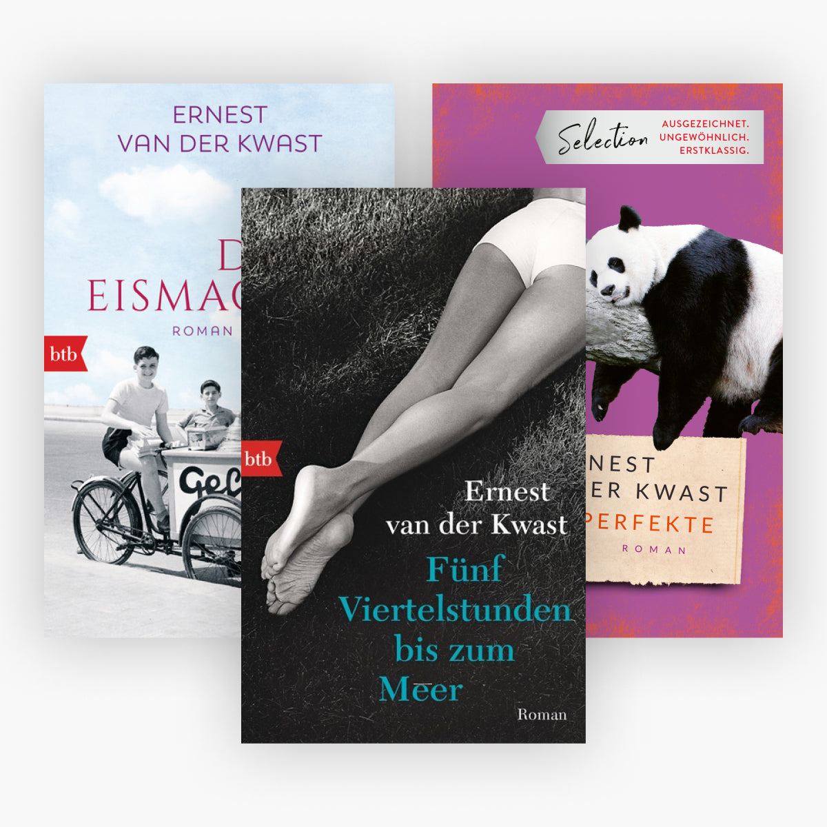 Fünf Viertelstunden bis zum Meer / Die Eismacher / Der perfekte Mann + 1 exklusives Postkartenset