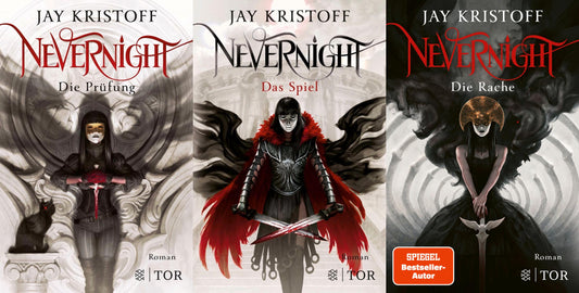 Nevernight-Serie: Die Prüfung - Das Spiel - Die Rache + 1 exklusives Postkartenset