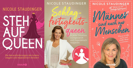 3 Titel von Nicole Staudinger im Set + 1 exklusives Postkartenset