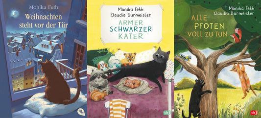 Die Kater-Reihe Band 1-3 plus 1 exklusives Postkartenset