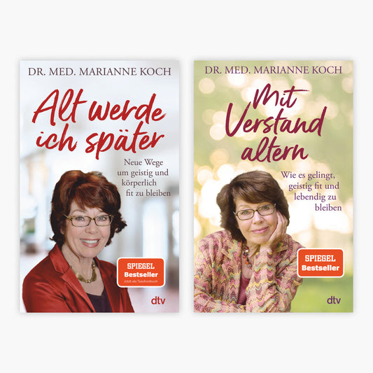 Alt werde ich später + Mit Verstand altern + 1 exklusives Postkartenset