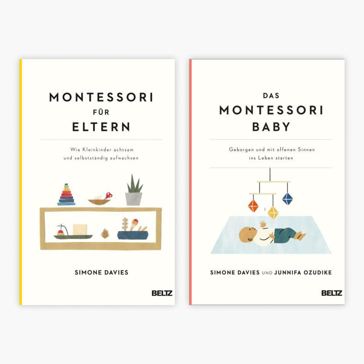 Montessori für Eltern + Das Montessori Baby + 1 exklusives Postkartenset