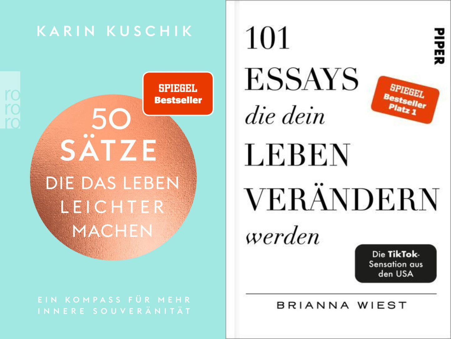 50 Sätze, die das Leben leichter machen + 101 Essays, die dein Leben verändern werden + 1 exklusives Postkartenset