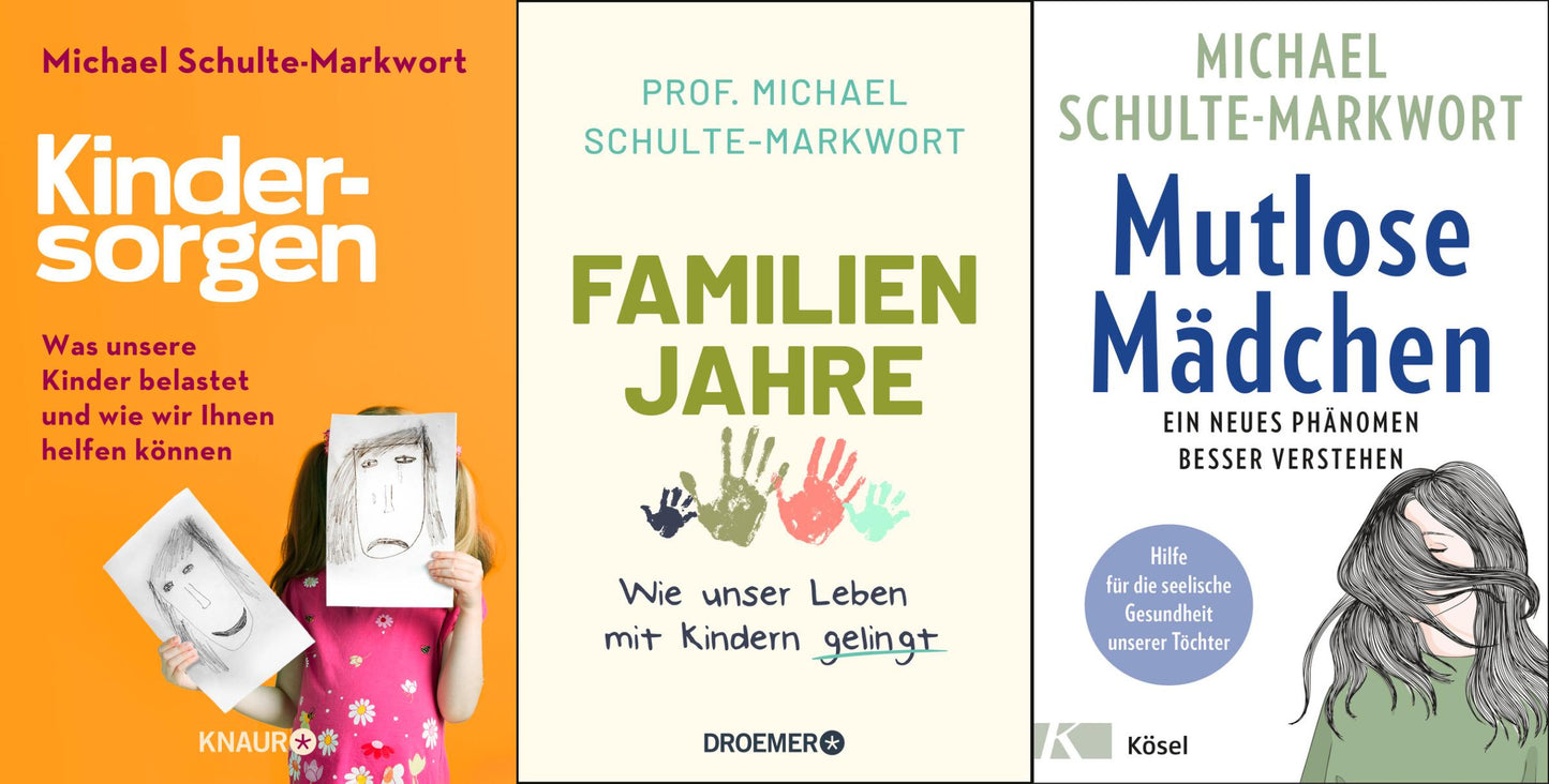 Drei Titel von Prof. Michael Schulte-Markwort im Set + 1 exklusives Postkartenset