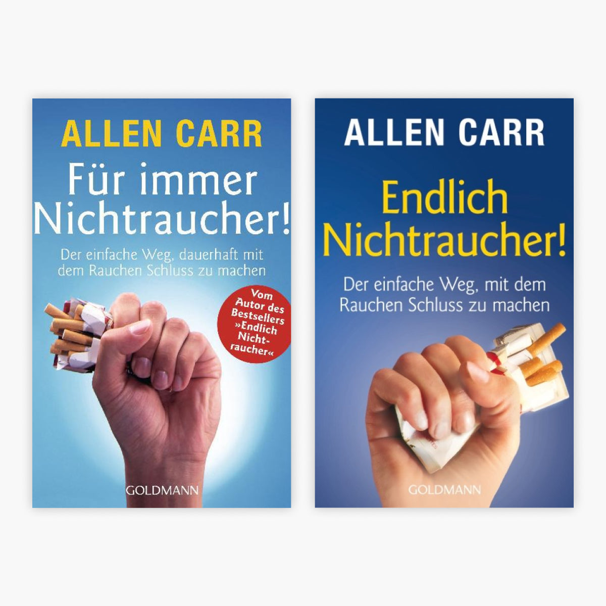 Für immer Nichtraucher! + Endlich Nichtraucher! + 1 exklusives Postkartenset