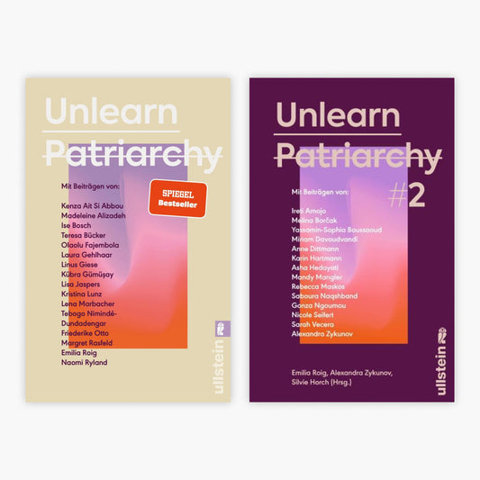 Unlearn Patriarchy Band 1+2 plus 1 exklusives Postkartenset