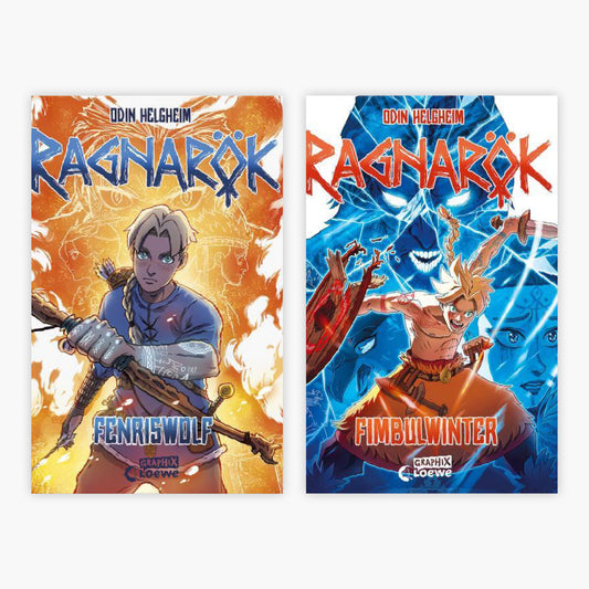 Ragnarök Band 1+2 plus 1 exklusives Postkartenset