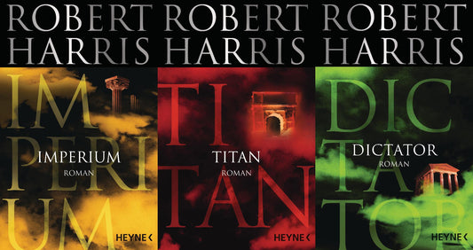 Die Cicero-Serie Band 1-3 von Robert Harris + 1 exklusives Postkartenset