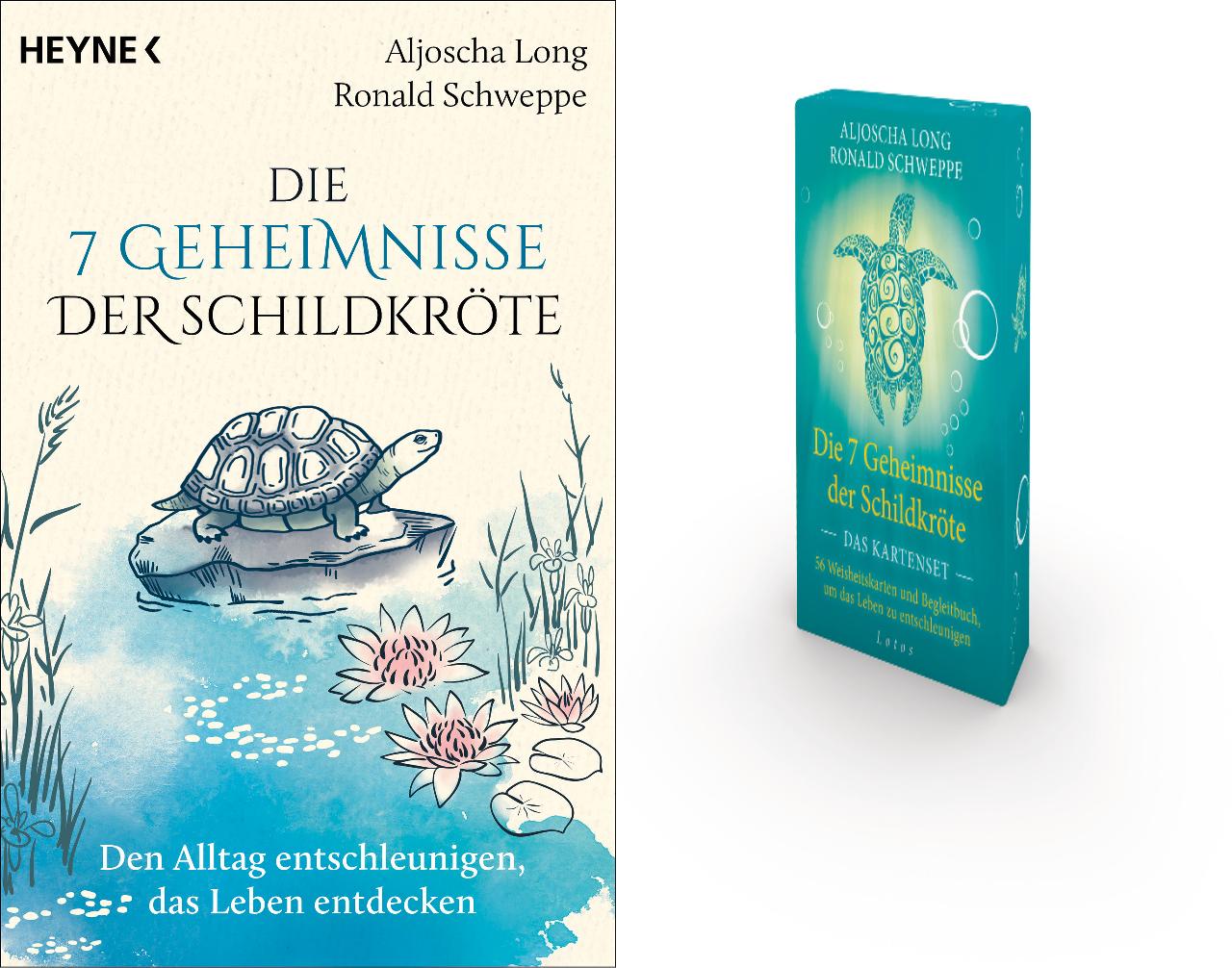 Die 7 Geheimnisse der Schildkröte Buch + Kartenset + 1 exklusives Postkartenset