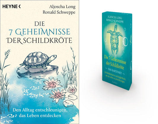 Die 7 Geheimnisse der Schildkröte Buch + Kartenset + 1 exklusives Postkartenset