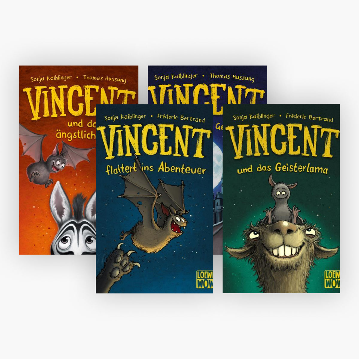 Die Vincent-Reihe Band 1-4 plus 1 exklusives Postkartenset