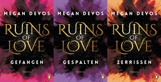 Die Ruins of Love-Reihe Band 1-3 plus 1 exklusives Postkartenset