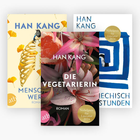 Die Vegetarierin / Menschenwerk / Griechischstunden + 1 exklusives Postkartenset