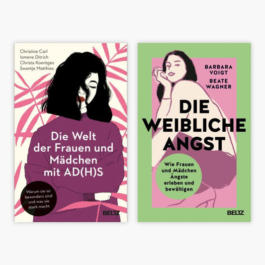 Die Welt der Frauen und Mädchen mit AD(H)S + Die weibliche Angst + 1 exklusives Postkartenset