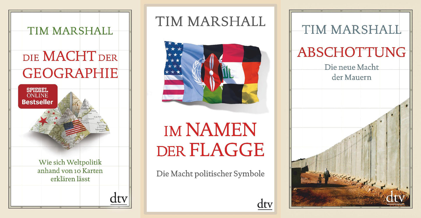 Die Macht der Geographie / Im Namen der Flagge / Abschottung + 1 exklusives Postkartenset