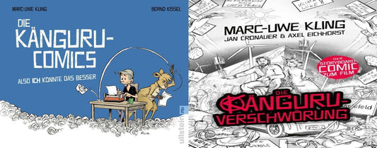 2 Känguru-Comics im Set + 1 exklusives Postkartenset