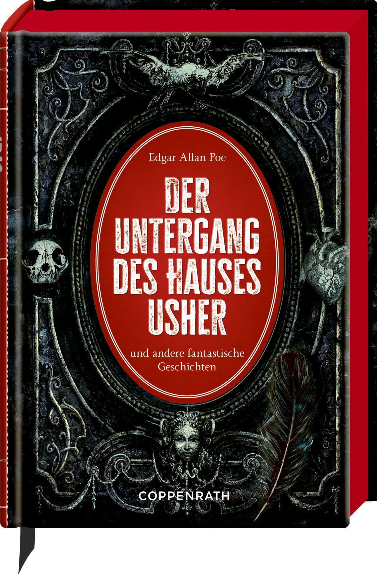 Der Untergang des Hauses Usher: und andere fantastische Geschichten: Dark-Romance-Klassiker des Kult-Autors mit 11 aufwendig gestalteten Extras. ... mit Leseband (Kleine Schmuckausgabe)