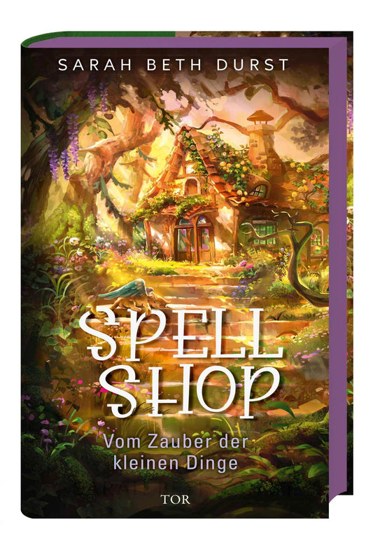 Spellshop: Vom Zauber der kleinen Dinge | Mit limitiertem Farbschnitt. Cozy Fantasy meets Cottagecore.