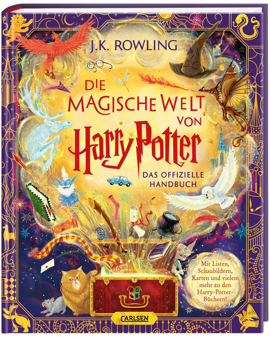 Die magische Welt von Harry Potter: Das offizielle Handbuch: Prächtig illustriert von sieben Künstler\*innen und voller überraschender Details | Hochwertiges Geschenkbuch nicht nur für Potterheads