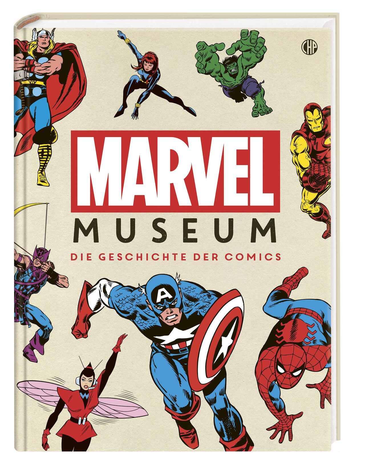 Marvel Museum: Die Geschichte der Comics | Großformatiges Hardcover - ideal als Geschenk oder für die eigene Sammlung