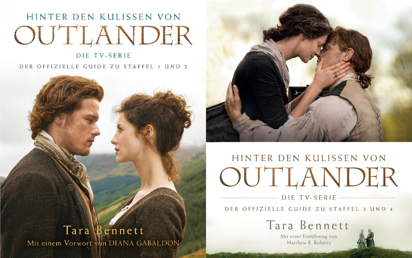 Der Outlander Hinter den Kulissen 2 Guides zur TV-Serie + 1 exklusives Postkartenset